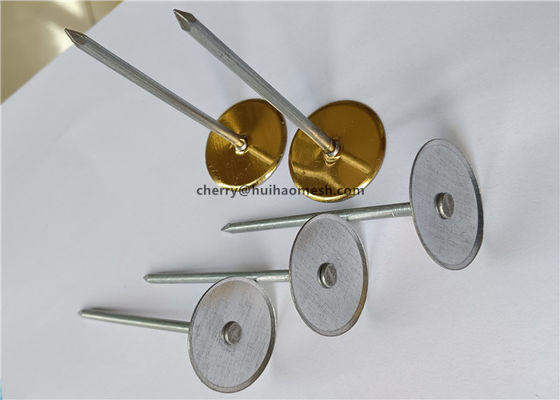 Pins de soudage pour l'isolation des conduits HVAC de 10 calibres pour les travaux de fixation de l'enveloppe des conduits ou de la doublure des conduits