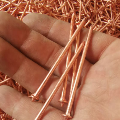 3 x 100 mm de broches de soudure CD revêtues de cuivre avec tête pointue