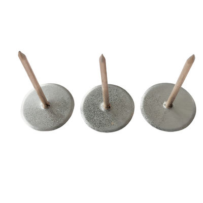 12 Ga x 70 mm Tête de tasse en acier galvanisé épingles soudées pour l'isolation des conduits HVAC