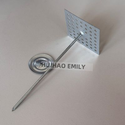 Système HVAC Accessoires matériels Isolation épingles à clous avec base perforée