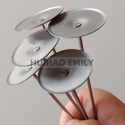 14Ga 316L épingles isolantes en acier inoxydable pour couettes réutilisables