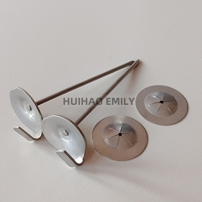 Ancrages de laçage en acier inoxydable de calibre 14 avec rondelle autobloquante de 25 mm