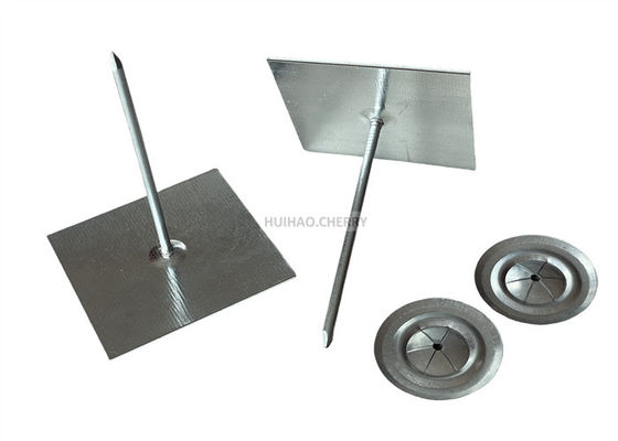 Pins d'isolation autoadhésifs en acier galvanisé pour l'isolation