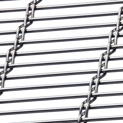 Tissu métallique de fil d'acier pour mur extérieur
