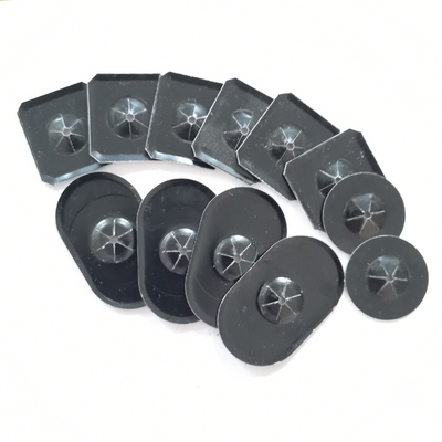 Panneau solaire, pinces d'aluminium fixant la maille de soudage solaire