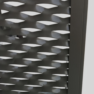 Connexion enduite par PVDF la maille augmentée par cadre en métal pour le panneau de mur externe de Curtan