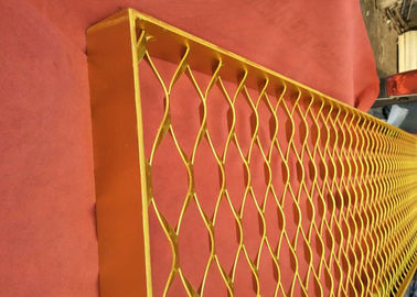 Façade en aluminium d'écran d'architecture, maille augmentée en métal pour le diviseur de fenêtre