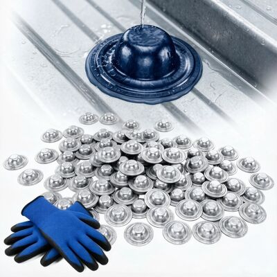 36 mmx11 mm vis métalliques pour toiture imperméable à l'eau Cap Cover Roofing Hex Self-Drilling Screws