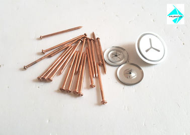 Capacitor en acier plaqué en cuivre épingles de soudage à décharge 3x65 mm pour l'isolation fixée sur divers métaux