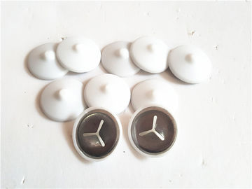 Agrafes d'isolation en métal avec les chapeaux en plastique de manteau, joints de fixation de panneau d'appui de tuile