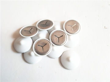 3 agrafe d'acier inoxydable des joints 38mm de fentes avec le chapeau en plastique pour les goupilles de réparation de soudure