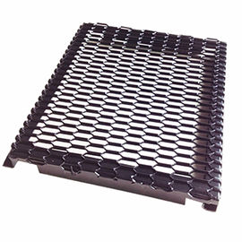 Connexion enduite par PVDF la maille augmentée par cadre en métal pour le panneau de mur externe de Curtan