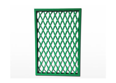 Maille en aluminium augmentée par cadre de tension de peinture de jet pour le panneau de construction de façades