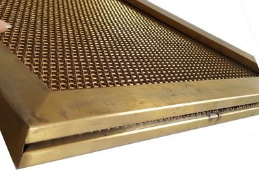 Type flexible de pulvérisation de maille de couleur panneau de plafond d'intimité avec le cadre remplaçable