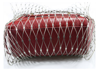 Sac anti-vol d'acier inoxydable de maille flexible de corde pour le protecteur de sac à dos