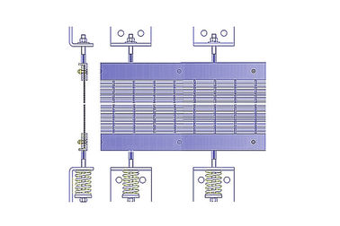Services d'esthétique industrielle de système d'installation de façade de grillage d'Aechitectural de décoration