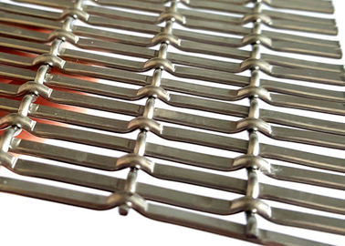 Grillage plat en aluminium architectural pour la façade extérieure en métal de bâtiment