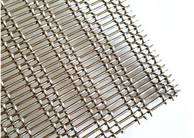 Type tissé par conception de cadre grillage de tissu de clivage de mur d'acier inoxydable en stock
