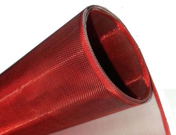 Grillage d'armure d'abat-jour de couleur rouge en matériel d'acier inoxydable et d'en cuivre