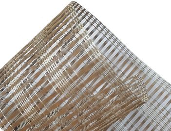 Maille décorative d'art de couche intermédiaire de verre feuilleté de tissu de grillage en métal