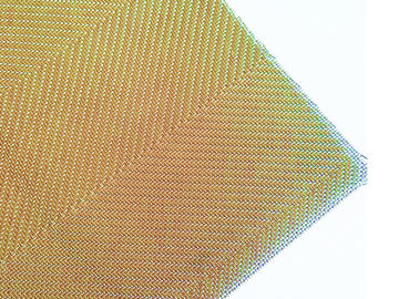 Grillage fait sur commande d'Aechitectural de couleur d'or pour faire des nuances de couverture de lampe