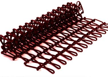 Rideau équilibré en maille d'armure de Sprial d'acier inoxydable de couleur de cuivre de PVD pour l'hôtel