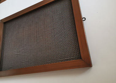 Tissu de grillage architectural de Rod de câble pour le revêtement de façade ou le diviseur de pièce