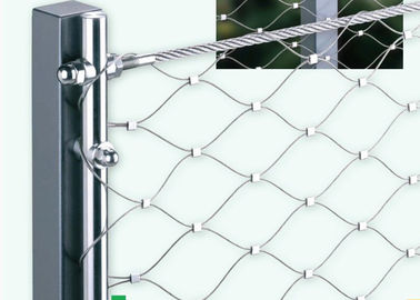 316 L maille de câble métallique d'acier inoxydable de catégorie pour le zoo d'animal de protection