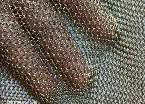 Cotte de maille soudée Mesh For Security Gloves Clothes de diamètre de fil de 0.53mm