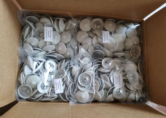 Couvercle en plastique isolant, bouchon de dôme, pinces avec laveuse à verrouillage automatique