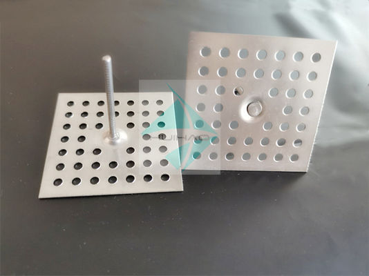 Ancres perforées embouties d'isolation en métal de la base 12ga