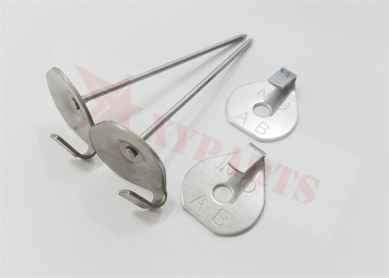 » ancres de laçage de l'isolation 12ga 2-1/2 pour fixer la protection démontable d'isolation