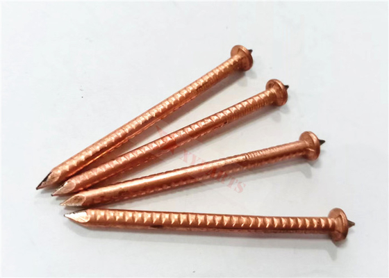 goupilles de soudure d'isolation de CD d'acier doux de 3mm x de 65mm avec le revêtement de cuivre
