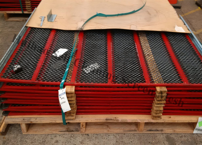 Maille anticolmatante de Seperator de concasseur de pierres, écran 3 de nettoyage d'individu d'harpe du doseur 65MN