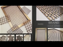 Maille architecturale d'acier inoxydable