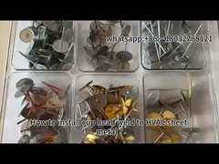 Comment installer la soudure de la tête de tasse à la tôle de climatisation?