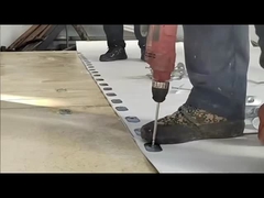 Plaques de couture TPO utilisées pour faciliter l'installation de toits à couche unique TPO