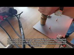 Machine de soudage de goujons par décharge de condensateur pour goujons M3-M12 ou M3-M16