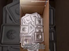 Rondelle carrée autobloquante de 38 mm montée sur de nombreux types de fixations d'isolation pour maintenir l'isolation